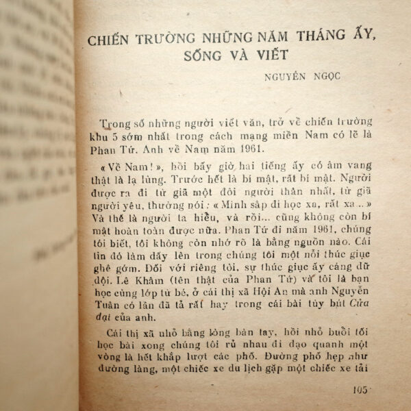 CHIẾN TRƯỜNG SỐNG VÀ VIẾT - Hình ảnh 7